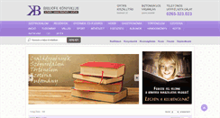 Desktop Screenshot of bibliofilkonyvklub.com